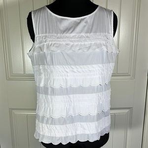 Paperwhite Sleeveless Top - Women’s 8